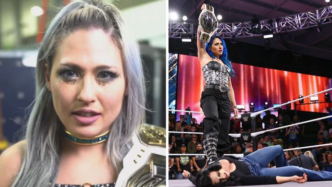 Giulia sends a message after betraying best friend for WWE title