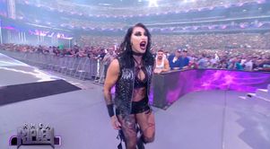 Rhea Ripley helped to the back after loss at WrestleMania 41; another WWE star breaks down in the ring