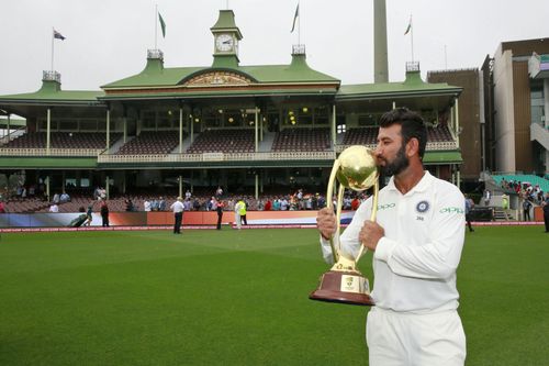 Australia had no answers for Pujara throughout the home series in 2018-19 [Credit: Getty]