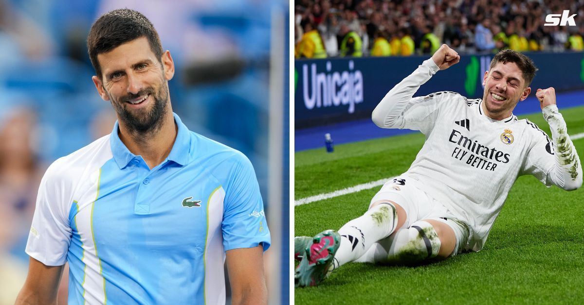 Novak Djokovic (left) &amp; Federico Valverde (right) - (All images from Getty)