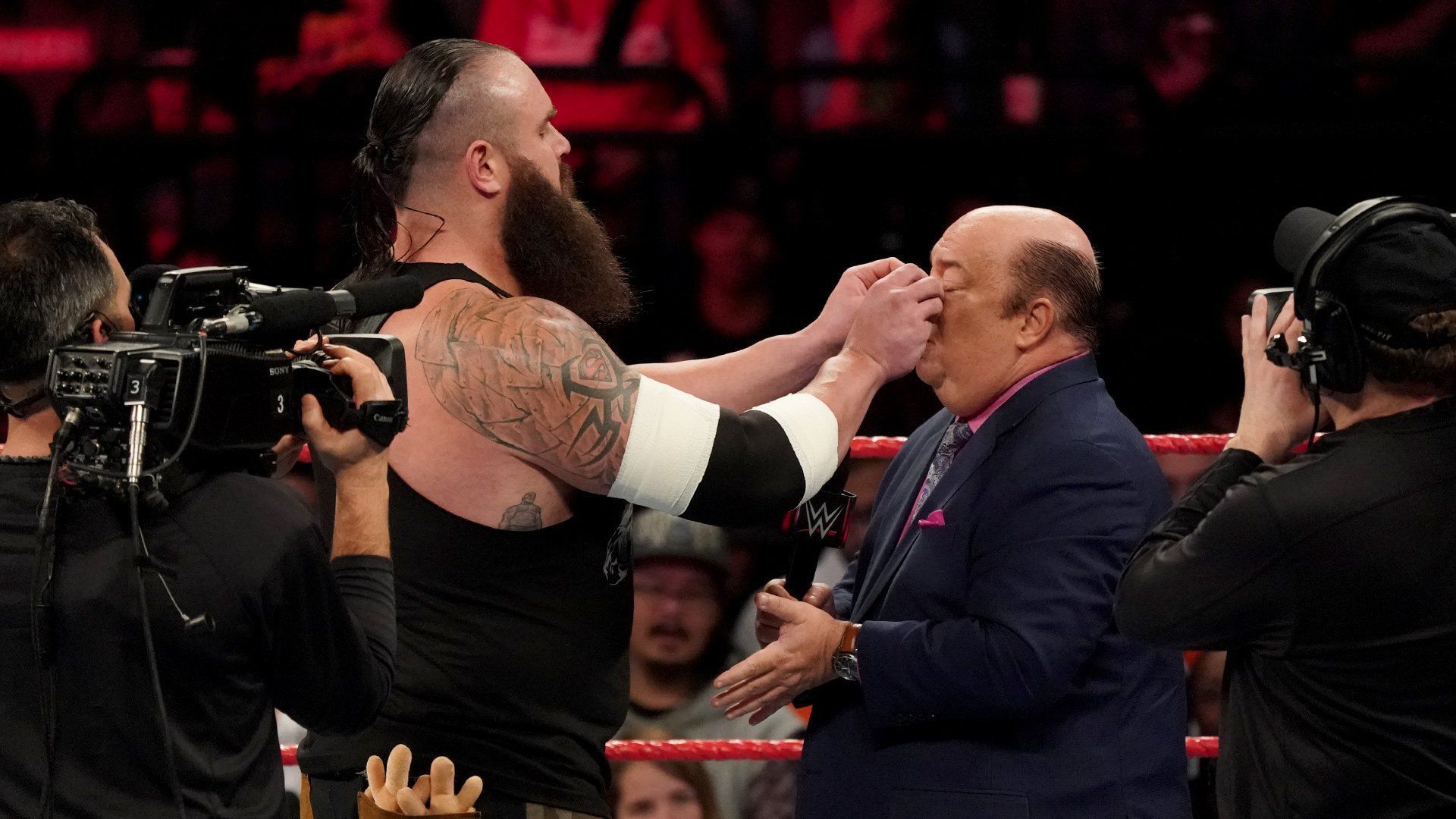 Braun Strowman taunts Paul Heyman on WWE RAW