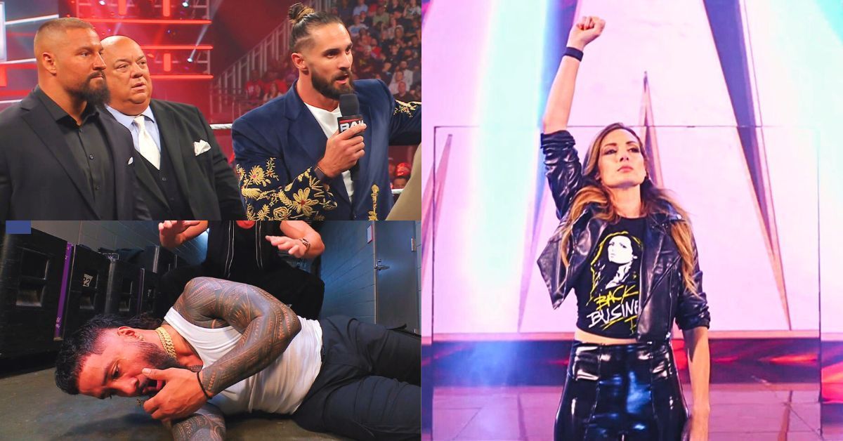 We got some big matches tonight on WWE RAW leading up to a great main event! [Image credits: Screenshots from WWE RAW on NETFLIX]
