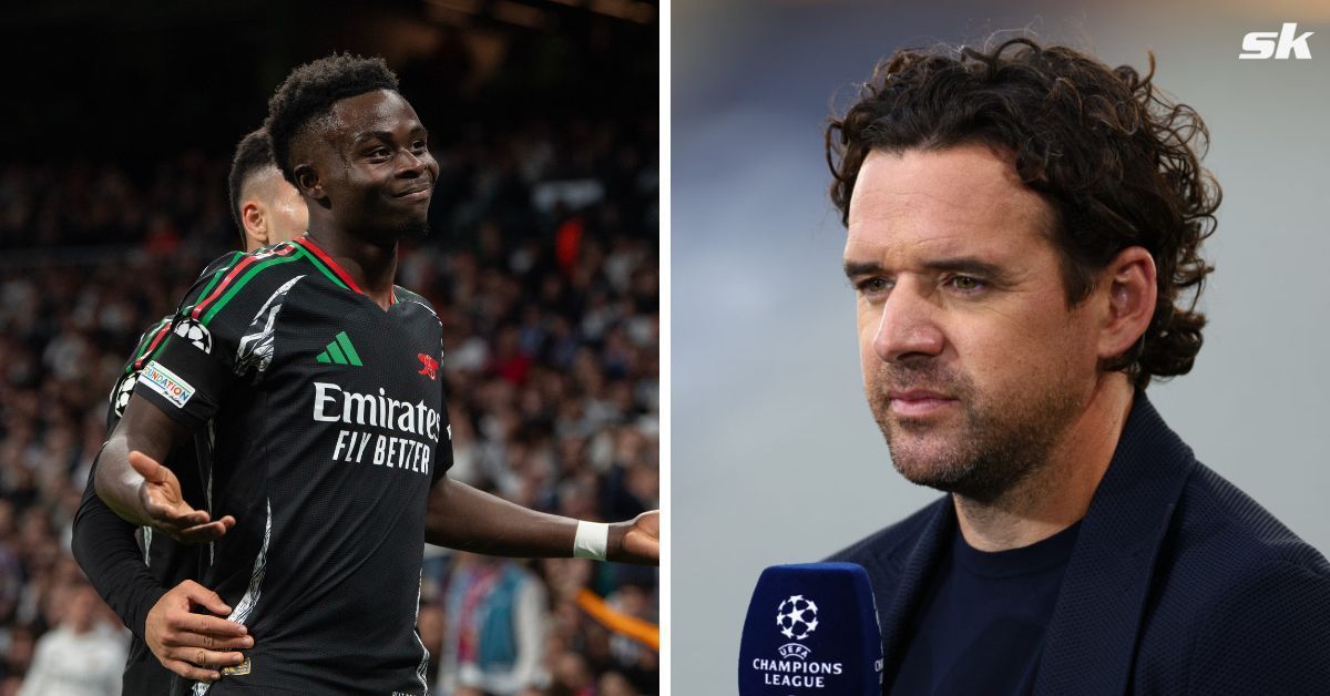 Bukayo Saka has been backed to move to Real Madrid by Owen Hargreaves