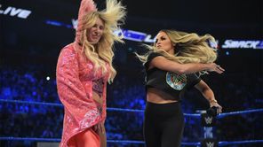 Trish Stratus sends a message to an emotional Charlotte Flair following divorce confession