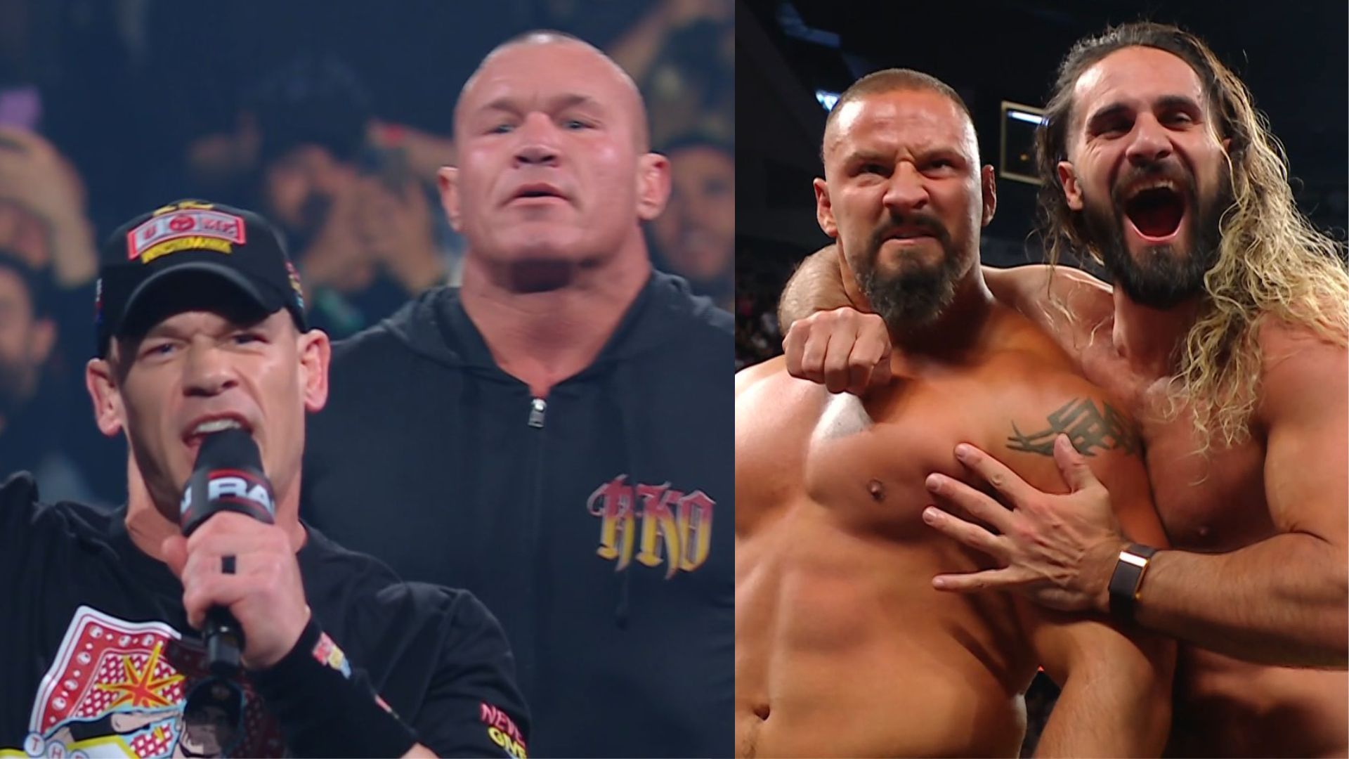 WWE RAW was incredible. (Image via Netflix.com)