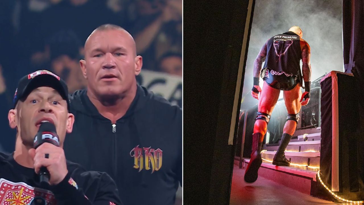Orton attacked Cena on RAW (via WWE