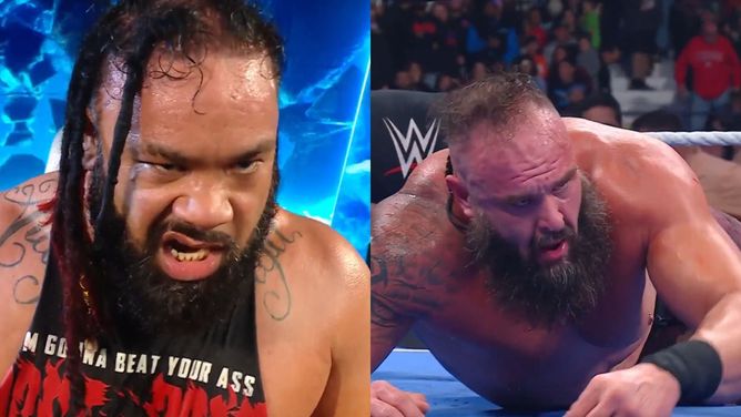 Braun Strowman sends 3-word message after losing to Jacob Fatu on WWE SmackDown