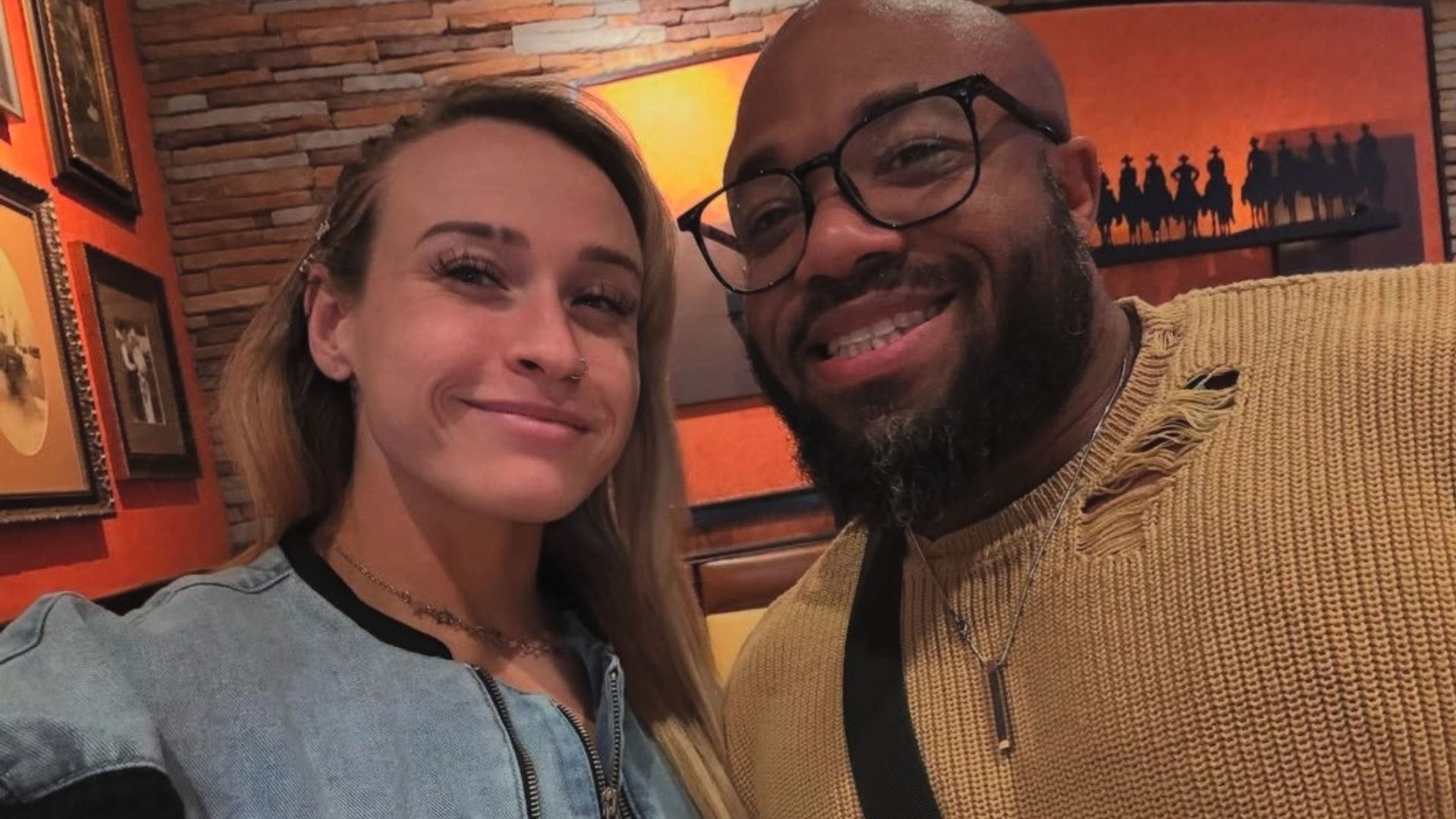 NXT star Jordynne Grace with her Husband (Image via WWE.com)