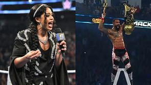 Bianca Belair immediately sends a message to Montez Ford after The Street Profits' insane Ladder Match on WWE SmackDown