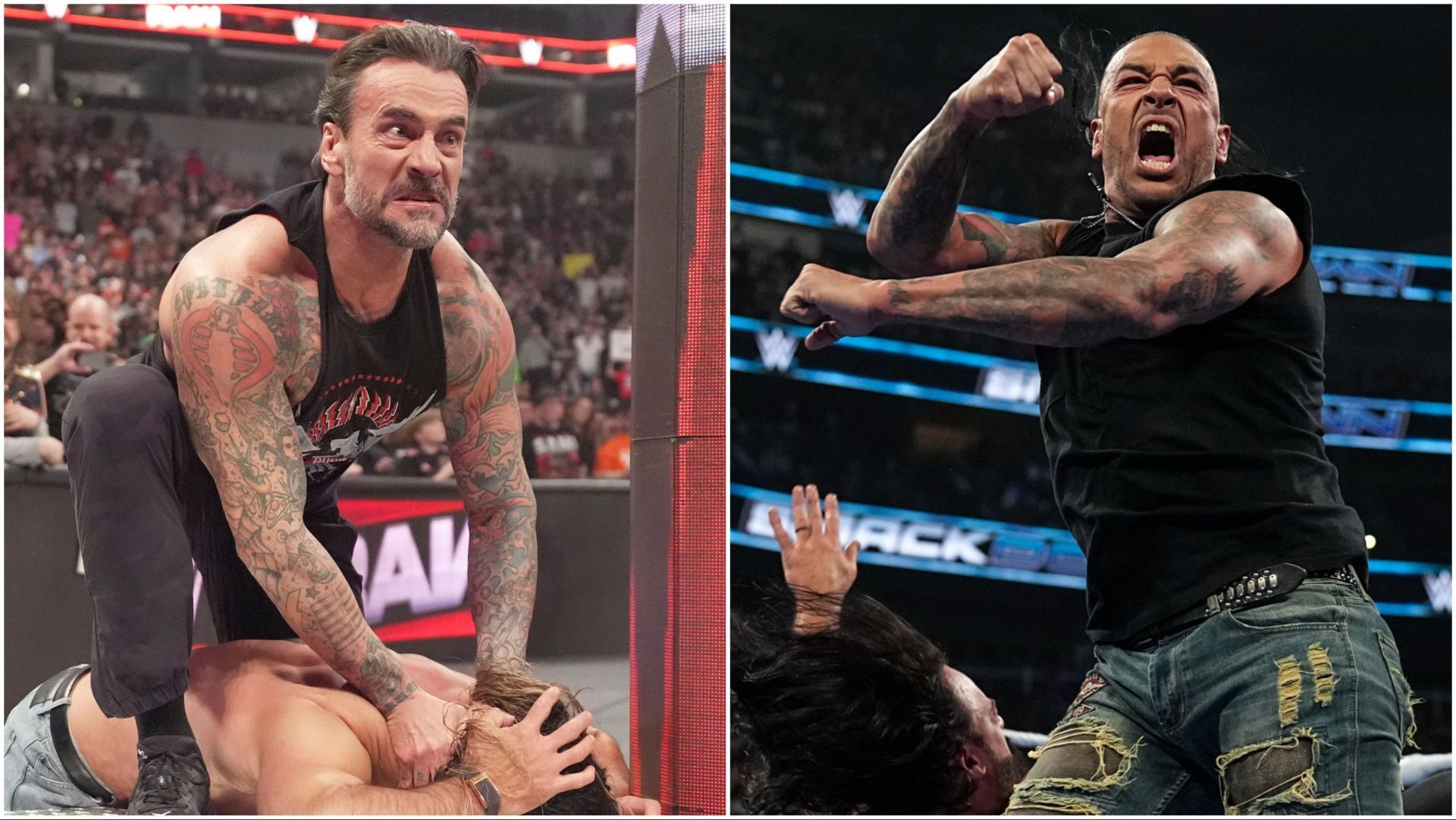 CM Punk on WWE RAW, Damian Priest on WWE SmackDown