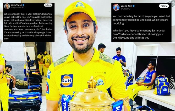 "You're paid to explain the game, not push your bias" - Fans slam Ambati Rayudu over his clarification on MS Dhoni loyalty amid IPL 2025