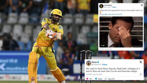 "A number 8 T20 batter at best" - Twitter reacts as Ravindra Jadeja gets out for 17 at No.4 in CSK vs PBKS IPL 2025 match