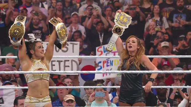 Becky Lynch confirms her WWE status after WrestleMania 41 return