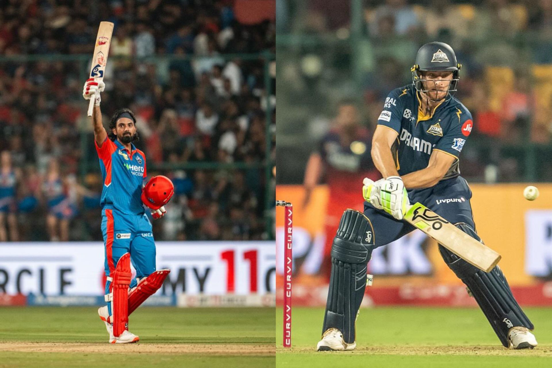 KL Rahul (L) and Jos Buttler (R) (Image via Instagram-@klrahul and @josbuttler)
