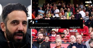 "They should sack him like they did with Ronaldo", "He is just so useless" - Fans slam Manchester United star after loss to Nottingham Forest