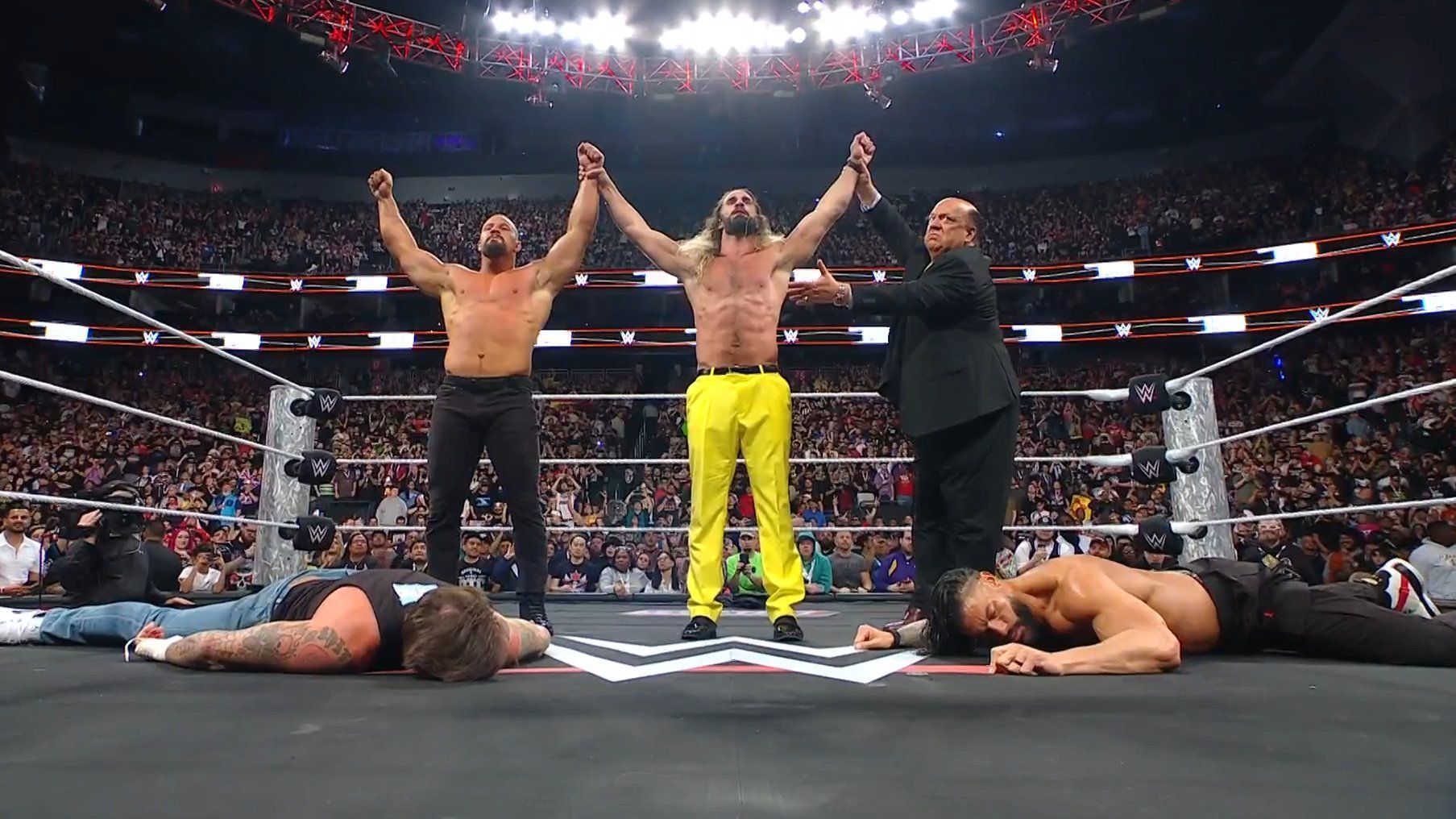 The ending of RAW after WrestleMania 41