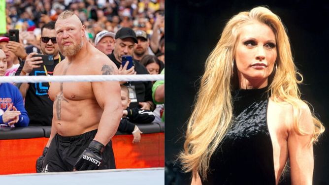 Sable’s ex-husband says he’s no longer on speaking terms with her after she chose Brock Lesnar