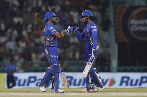 Suryakumar Yadav and Tilak Varma of Mumbai Indians. (Image Source: Getty Images)