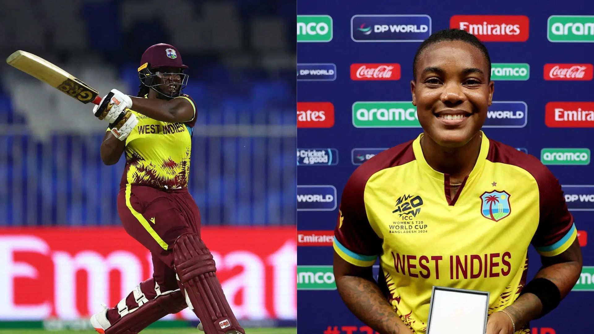  Qiana Joseph (left) and Chinelle Henry (right) will be the key players in the competition (Images via Getty)