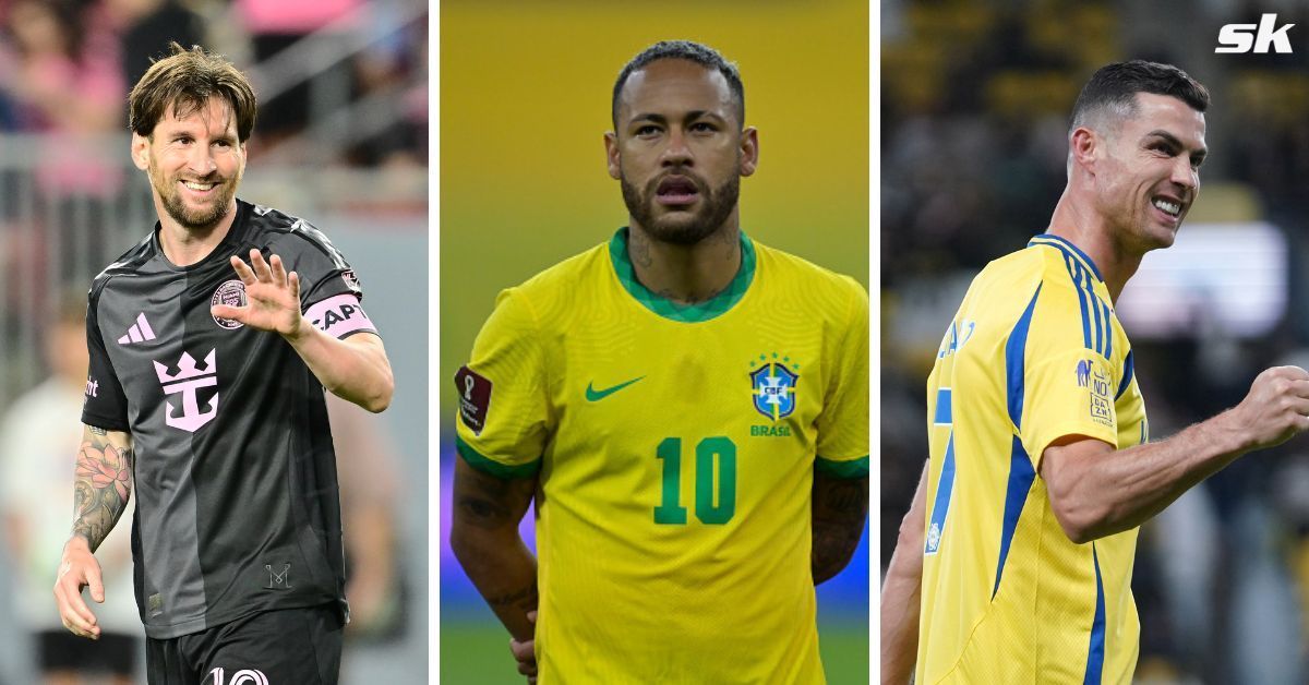 Lionel Messi, Neymar and Cristiano Ronaldo - Source: All three images from Getty 