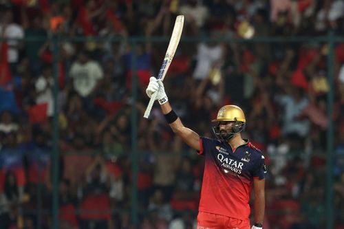 Devdutt Padikkal scored a quickfire half-century in RCB's IPL 2025 clash against RR. [P/C: Getty]