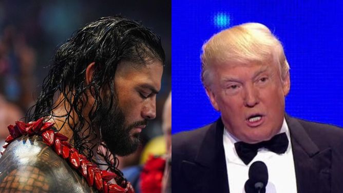 President Donald Trump becomes the Tribal Chief & is presented with the Ula Fala; Roman Reigns revealed he voted for him