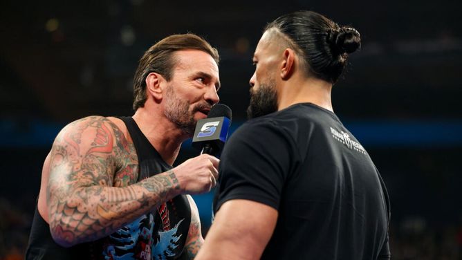 CM Punk takes a HUGE shot at Roman Reigns before WWE WrestleMania 41