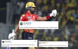 "When Punjab needed a hero, Shreyas Iyer said: ‘Hold my bat!" - Fans hail star batter for match-winning 72 in CSK vs PBKS IPL 2025 clash