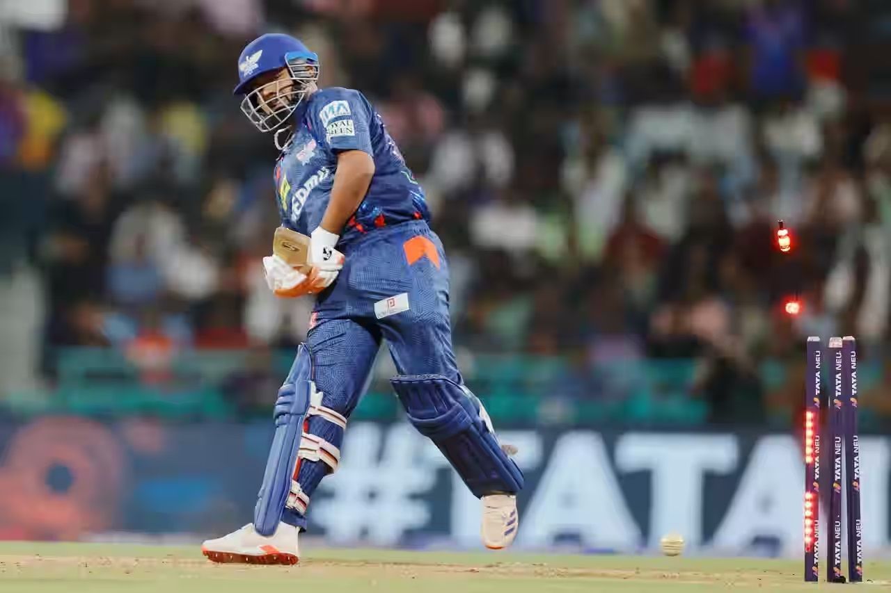 Rishabh Pant batted at No. 7 in LSG