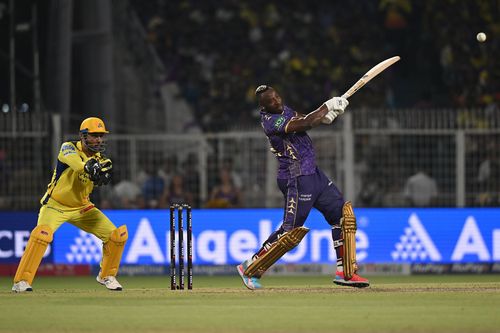 Andre Russell has batted up the order in KKR's last couple of games in IPL 2025. [P/C: Getty]