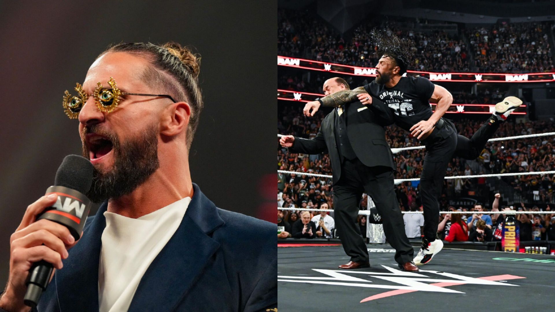 Roman Reigns, Seth Rollins, WWE Backlash 2025, WWE