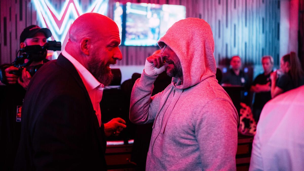 Triple H has given it away (Credit: WWE.com)
