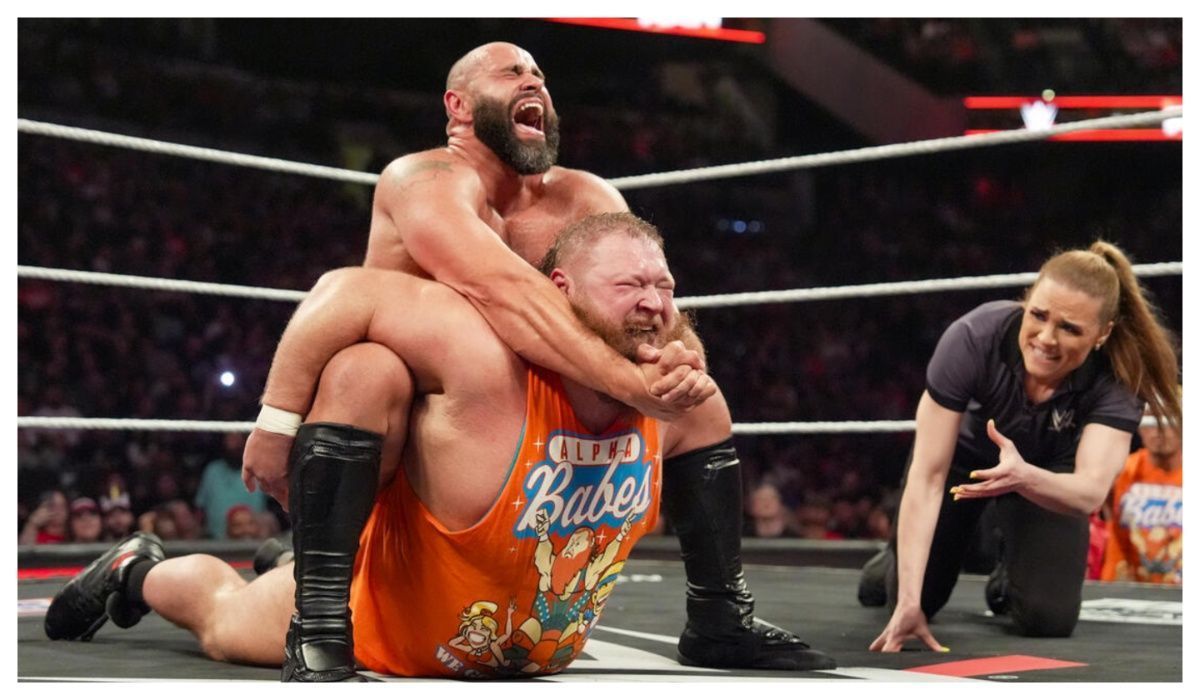 Rusev emerged victorious on his in-ring return. (Image via WWE.com)