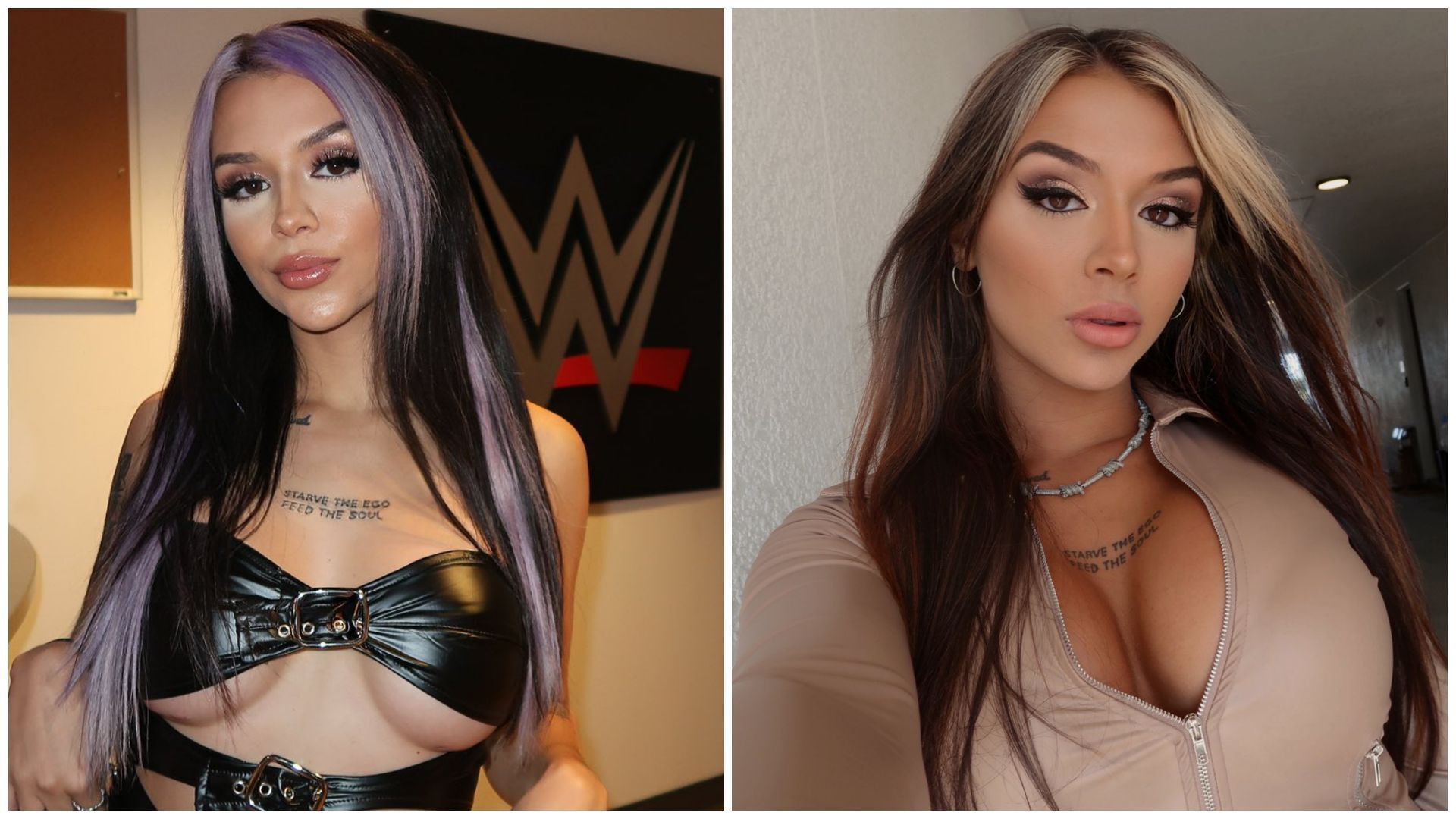 The star is a former champion in WWE. [Picture via - Jade