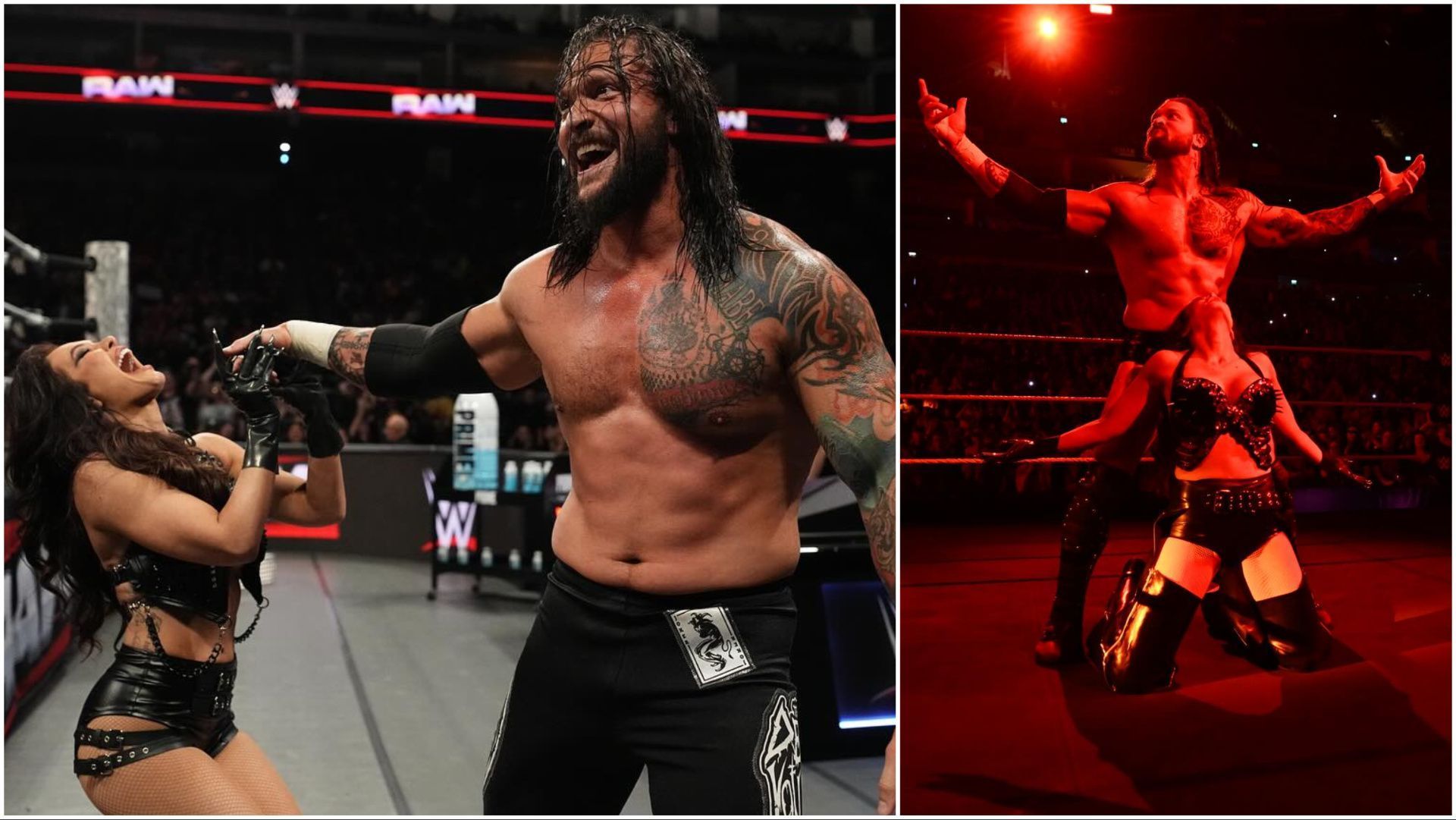 Karrion Kross and Scarlett on WWE RAW and WWE Main Event