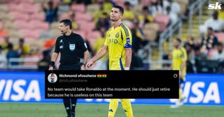 "Ruining ur legacy for 1000 goals", "Should retire now" - Al-Nassr fans slam Cristiano Ronaldo after loss to Kawasaki
