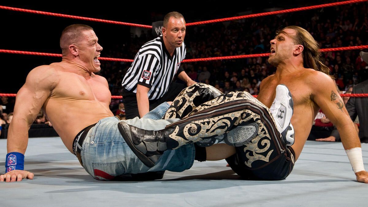 John Cena and Shawn Michaels. (Photo: WWE.com)