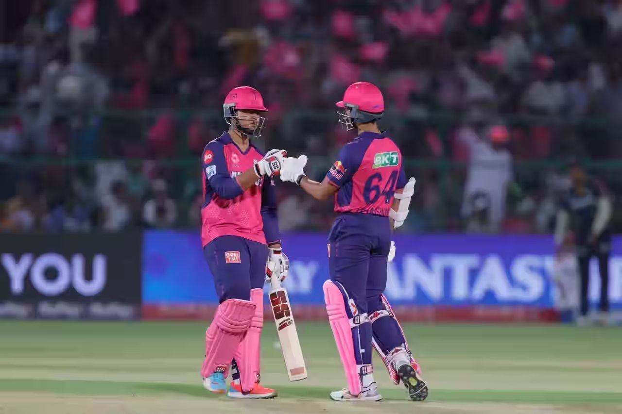 Vaibhav Suryavanshi and Yashasvi Jaiswal have opened for RR in just three games. [P/C: iplt20.com]