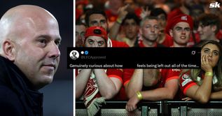 "Poor from Arne Slot", "He is definitely being sold in the summer" - Fans react as Liverpool star left out of squad for Arsenal clash