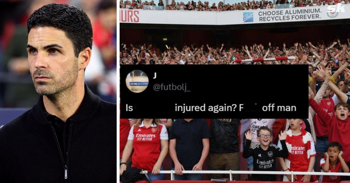 Arsenal manage Mikel Arteta made multiple changes for the weekend