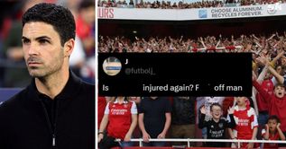 "How is this even possible", "Is he injured again?" - Fans react as Arsenal star absent from squad for Southampton clash