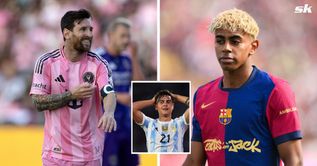 Paulo Dybala makes Lionel Messi claim after being asked about rise of Lamine Yamal at Barcelona