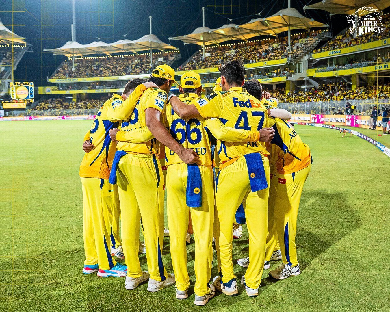 Chennai Super Kings. (Image Credits: CSK X)