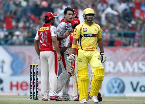 Suresh Raina during IPL 2012. (Credits: Getty)
