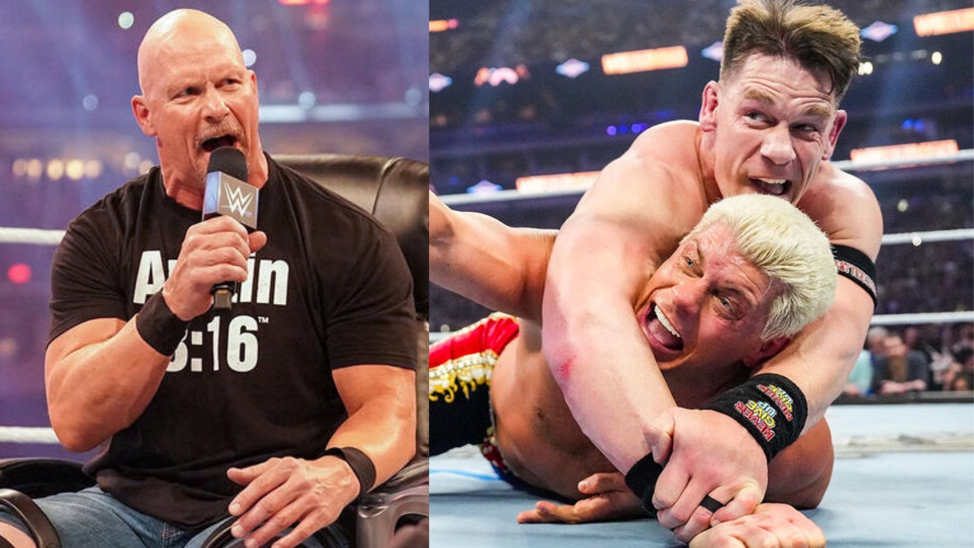 Cena and Rhodes competed in the main event of WrestleMania 41. [Image credits: WWE.com]