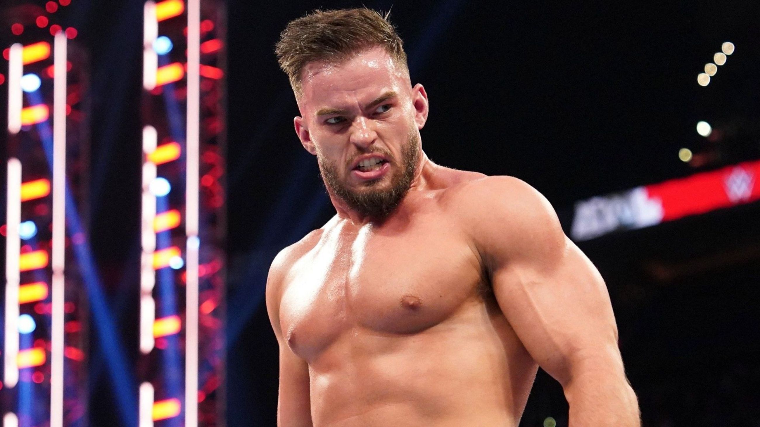 Austin Theory competed on RAW (Image via WWE.com)