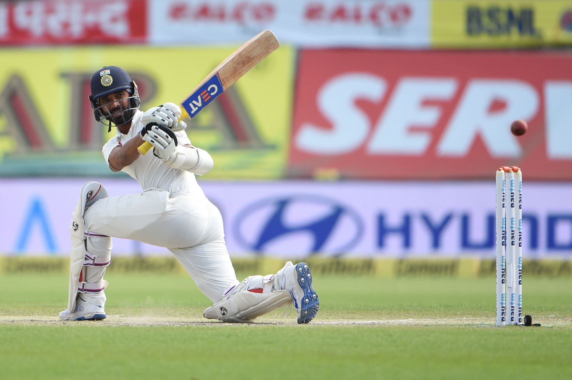 Ajinkya Rahane captained India in the fourth Test against Australia in 2017 - Source: Getty
