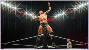 WWE champion beats second-generation star; confronts 'Baby' Randy Orton ahead of major title match