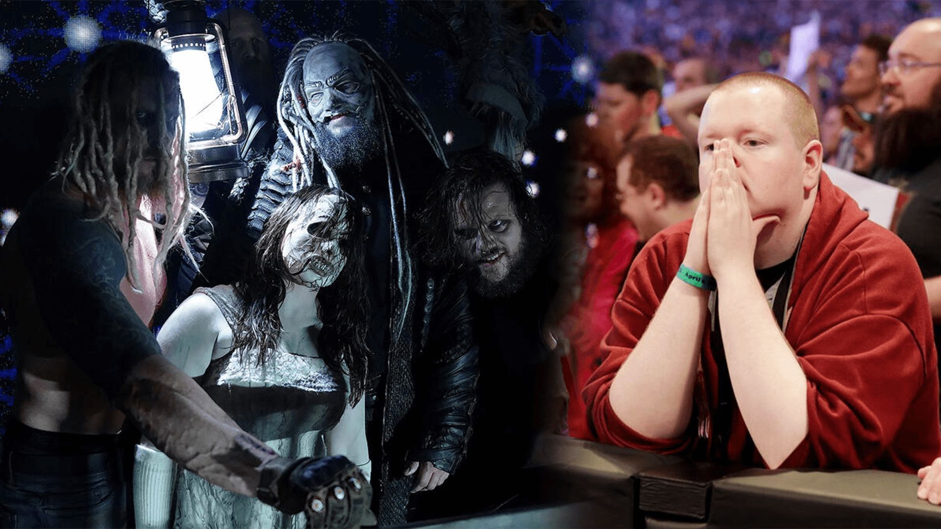 WWE fan disappointed &amp; Wyatt Sicks! (Credits: WWE.Com)