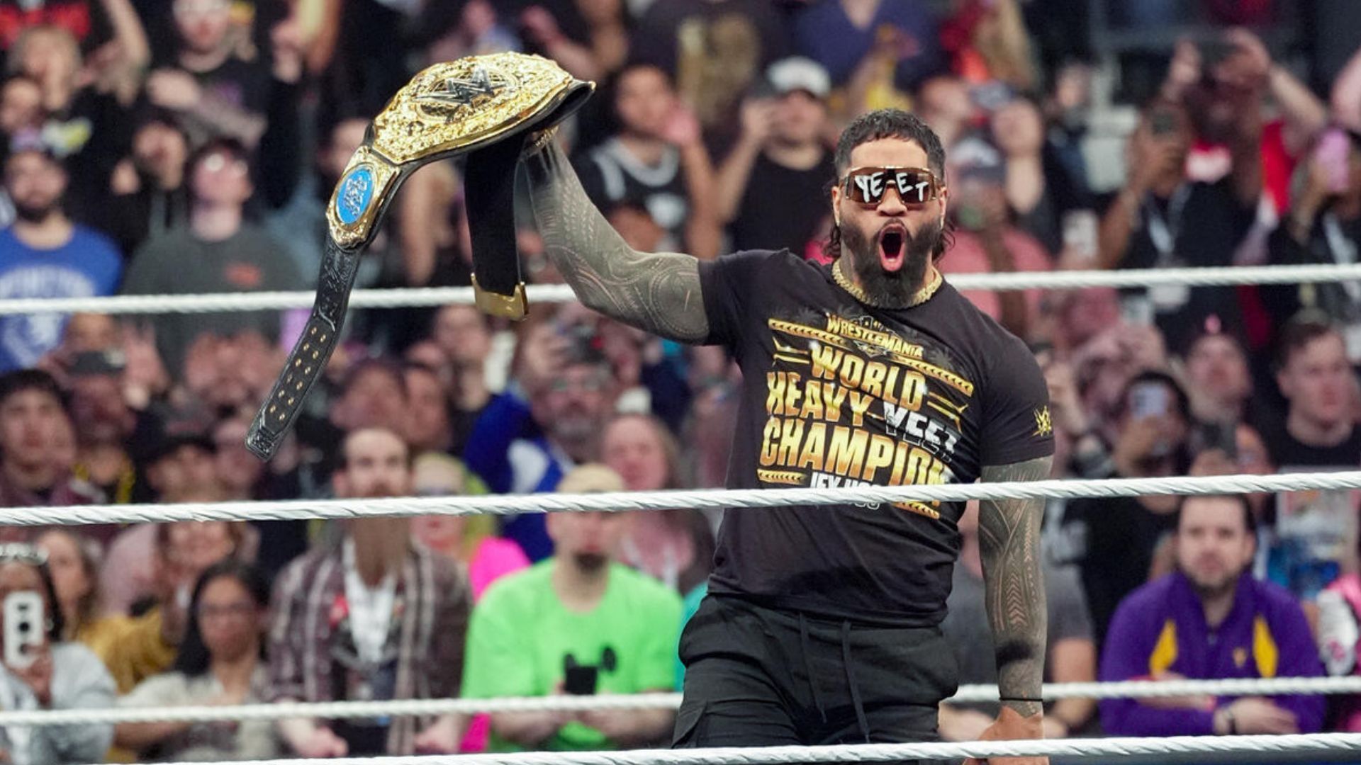 Jey Uso is the current World Heavyweight Champion! [Image credit: WWE.com]